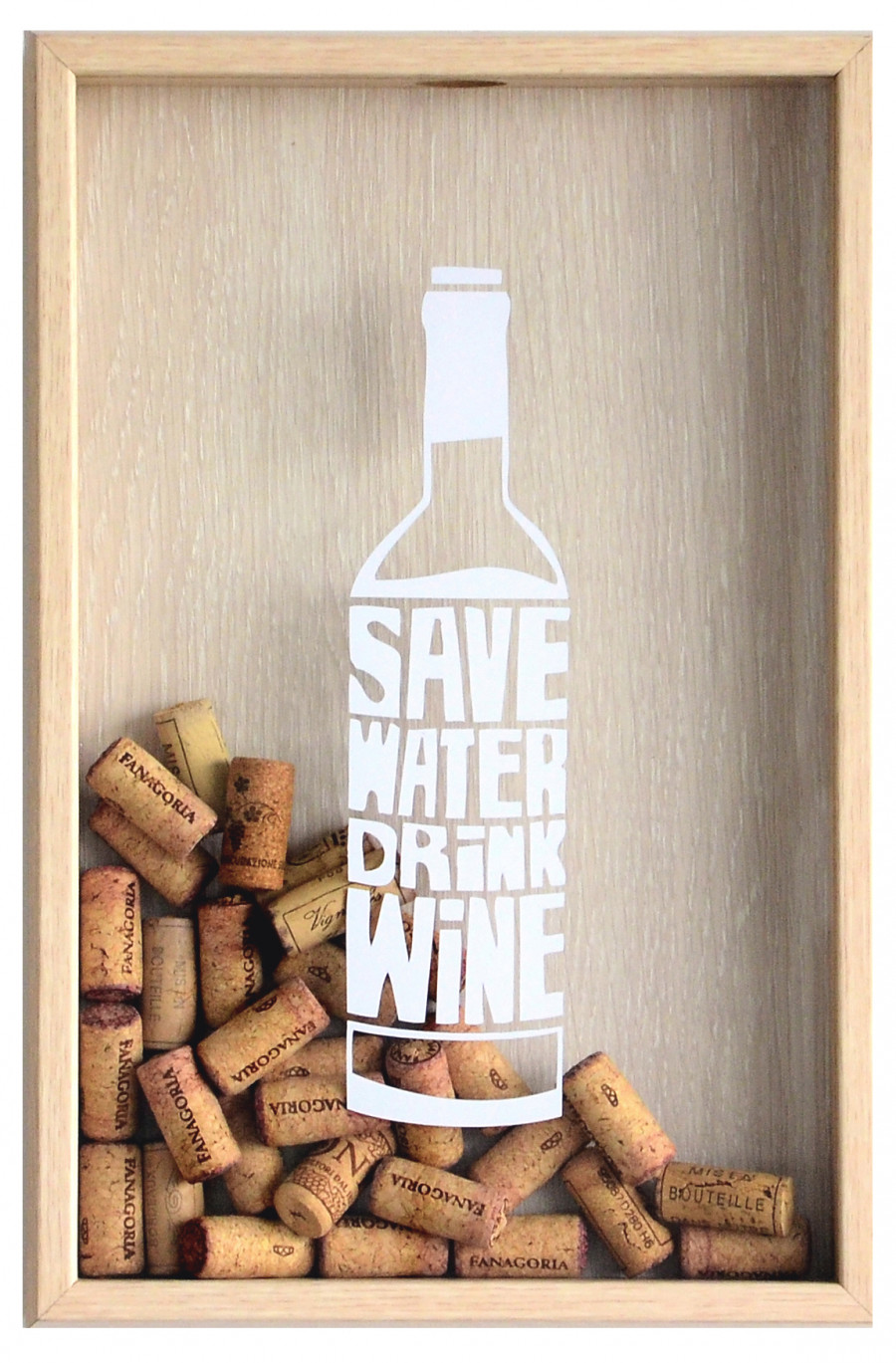 wooden wine cork sto